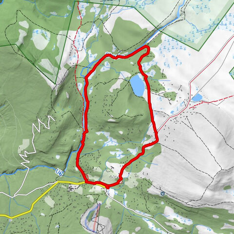 Mysusæter - Ulafossen - Ulvangen