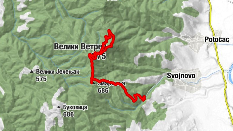 Храм св. отац Никола - Липовица - Велики Ветрен - Змајевица