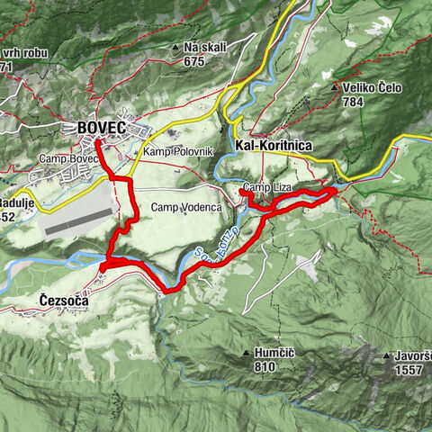 Bovec—> Camp Toni