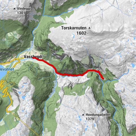 Aurlandsdalen Valley Schlafplatz