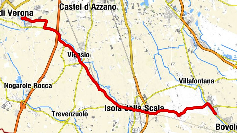 Von Povegliano Veronese nach Bovolone #LL2ROM_E055