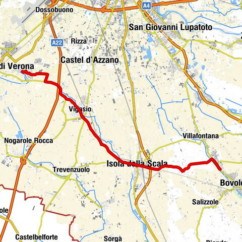 Von Povegliano Veronese nach Bovolone #LL2ROM_E055