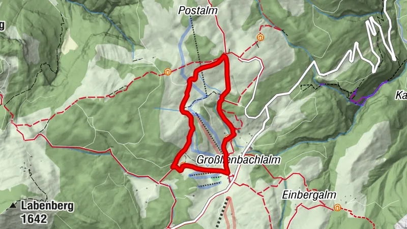Abtenau: Postalm Almblumenweg