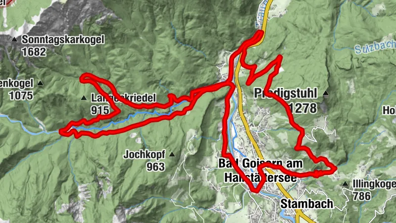 Gravel Bike Runde durchs Weißenbachtal