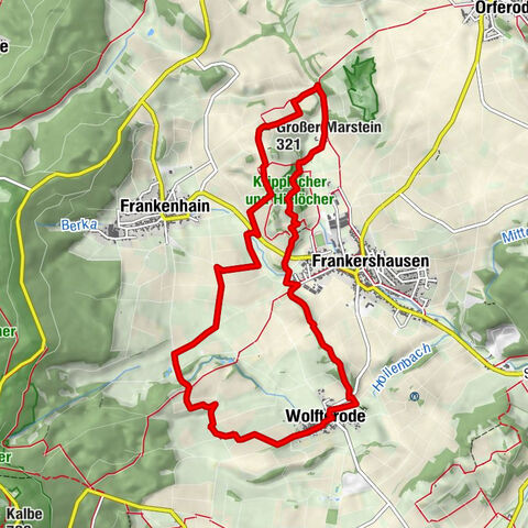 Premiumweg P2 Frankershäuser Karst