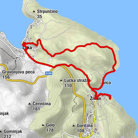 Žman - Luka, Tour 1