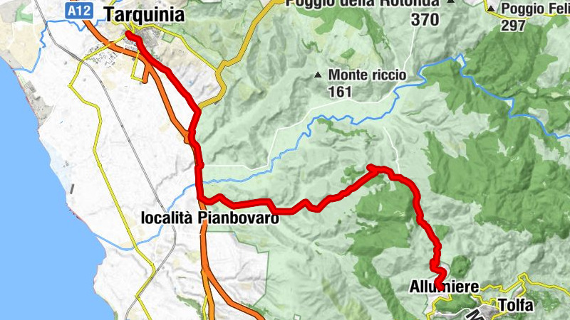 Von Tarquinia nach Allumiere #LL2ROM_E083