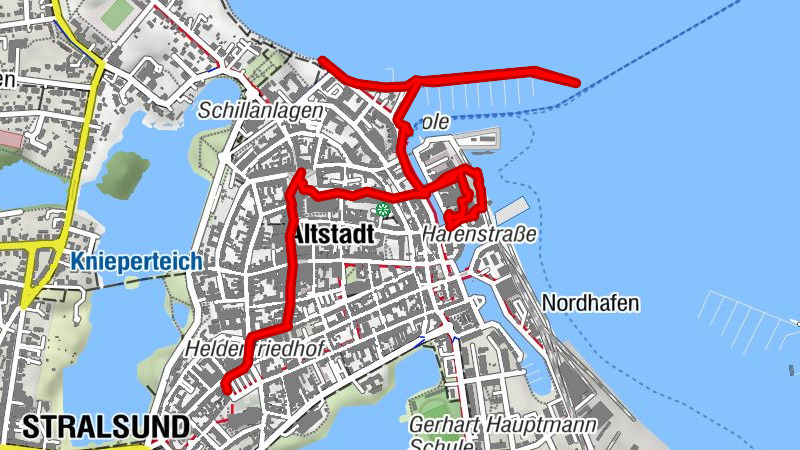 Stralsund Erstrundgang