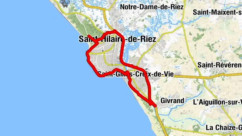 TOUR UM SAINT GILLES CROIX DE VIE