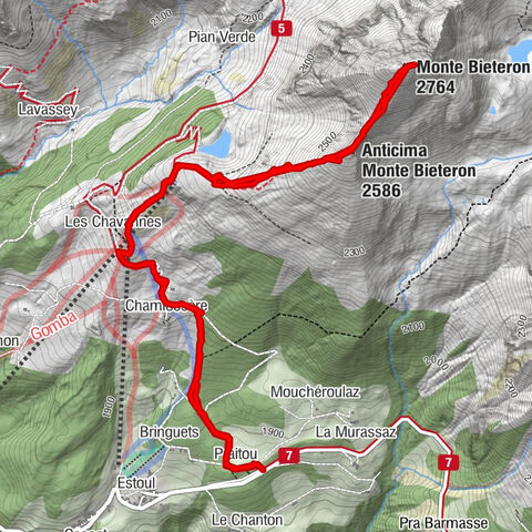Monte Bieteron da Estoul