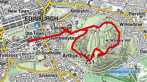 Wanderung Edinburg - Arthur's Seat