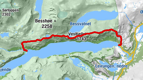 Besseggen_Grat