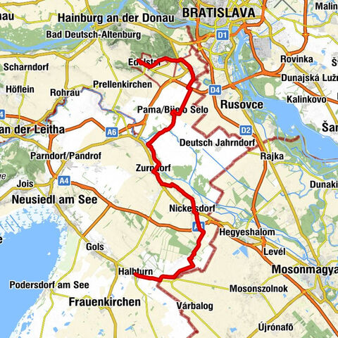 B26 Nationalpark-Donau-Neusiedlersee-Radweg