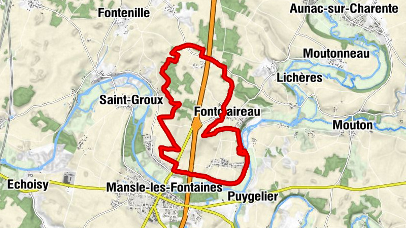 Rando Fontclaireau 2025 14 kms