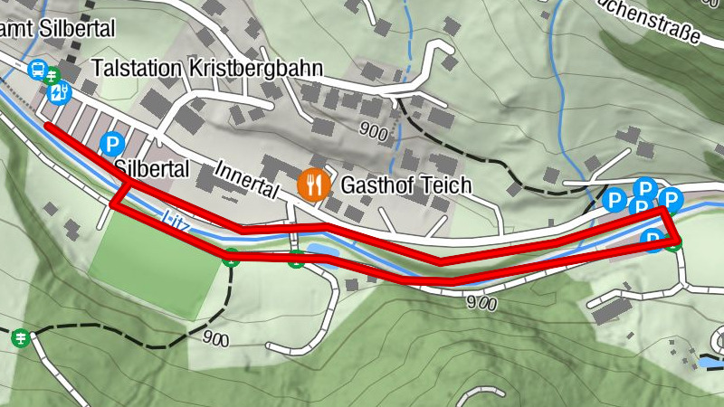 Dorf-Rundwanderweg Silbertal