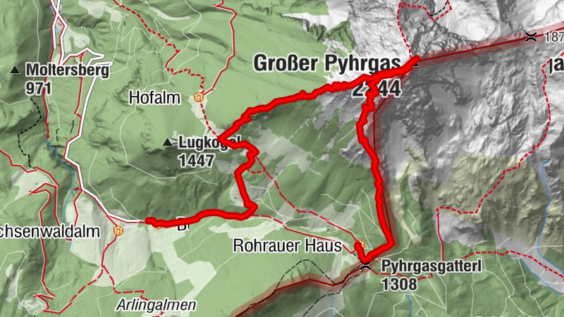 Ennstaler Alpen: Großer Pyhrgas