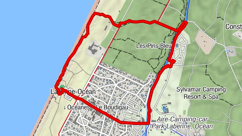 Camping les pins bleus - Labenne centre ville, Neu-Aquitanien/Frankreich