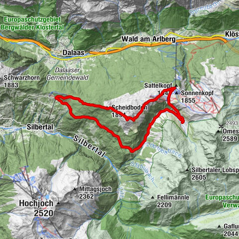 Muttjöchle Rundwanderung