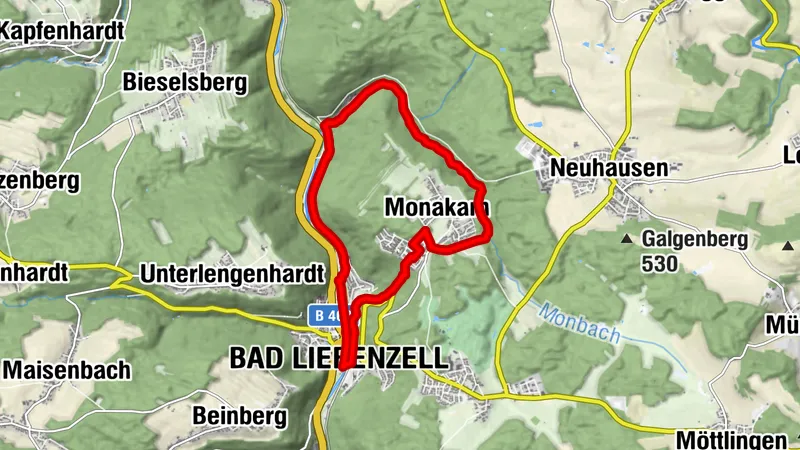 Wanderung durch die Monbachschlucht auf der Spur des Eisvogels