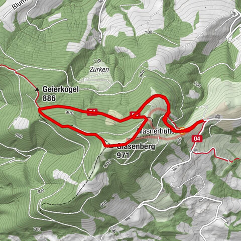 Kleine Gipfelrunde Glasenberg