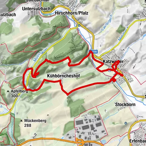 Katzweiler - Mühlenrundwanderweg