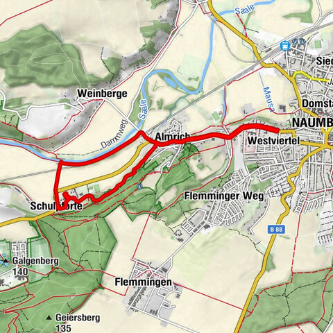 Naumburg (Saale), Runde nach Schulpforta mit Joe's Home