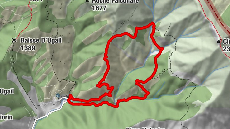 Tour du vallon de Stroup, La Brigue, Provence-Alpes-Côte d'Azur/France