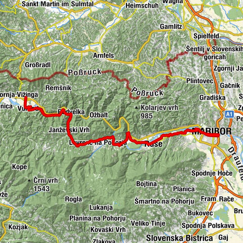 Drauradweg2: Radlje ob Dravi- Maribor