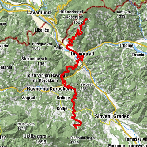 TKT ETAPA 32: Dom na Košenjaku – Poštarski dom- SLovenska turnokolesarska transverzala