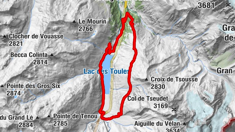 Cabane Plan-du-Jeu / Bourg Saint-Pierre / lac des Toules