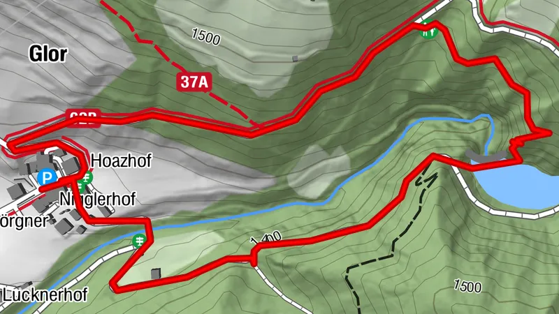 Rundwanderung Hängebrücke Kals am Großglockner