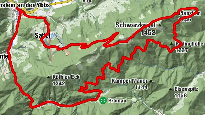 Sonnbrand-Almtour Hollenstein/Ybbs