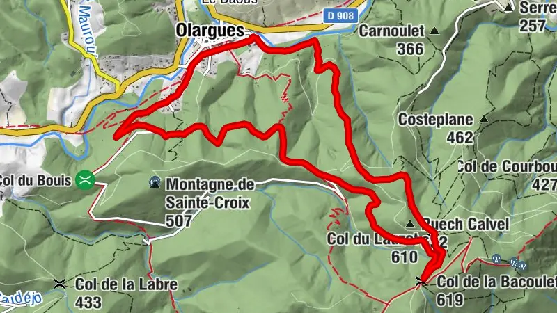 ENDURO-SPEZIAL Nr. 24 – LA MIENNE - MTB-FFC-SEITE CAROUX IM HAUT-LANGUEDOC