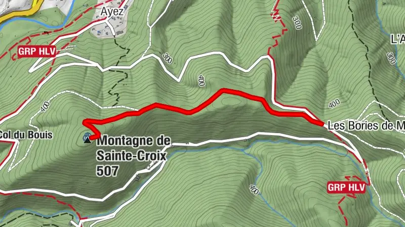 ENDURO-VERBINDUNG NR. 2 PANCOULET - VTT-FFC CAROUX EN HAUT LANGUEDOC