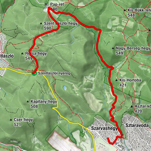 Szentendre, Pap-rét kör, Közép-Magyarország