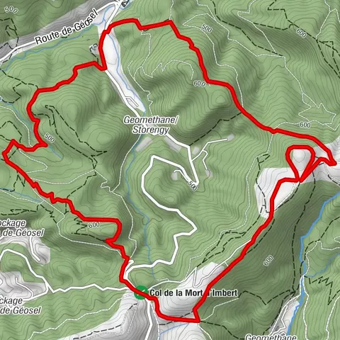 MANOSQUE - Zwischen den Graten von Bellevue und dem Staatswald von Pélicier