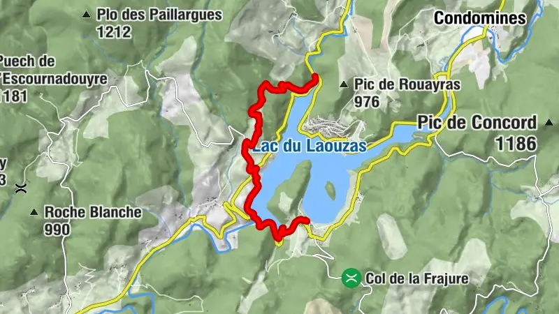 Die Brücke von Viau über Payrac