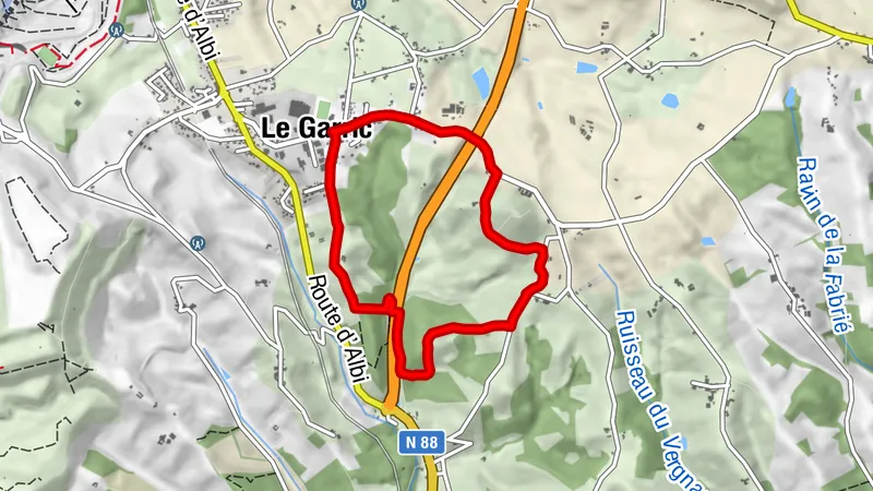 Weg der Los Caminaïres
