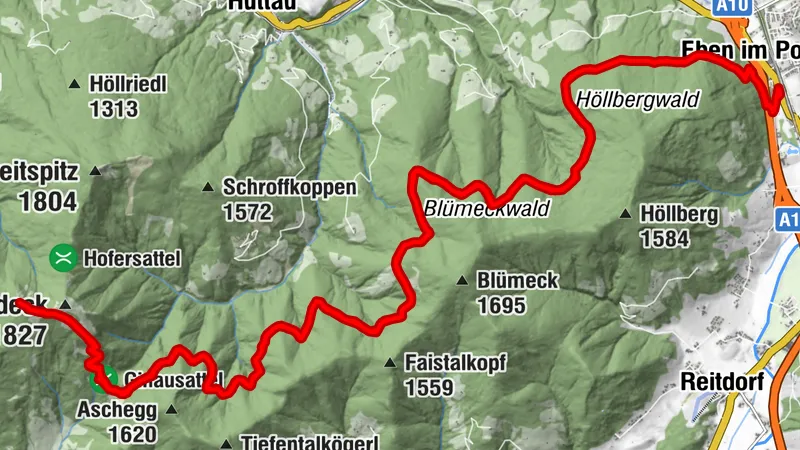 Tageswanderung zum Hochgründeck