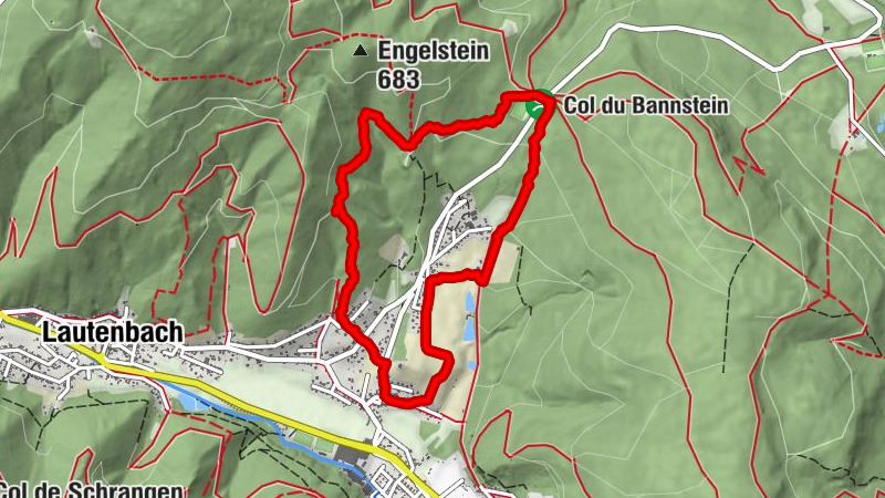 Circuit granit et grès 