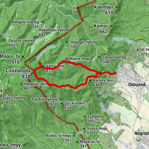 Csóványos sítúra