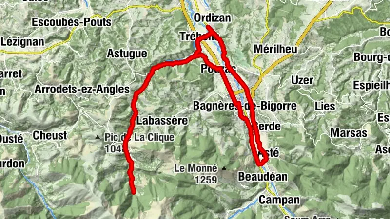 Rundreise um Bagnères