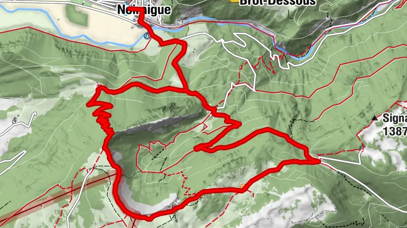 Creux du Van, Noiraigue–Noiraigue