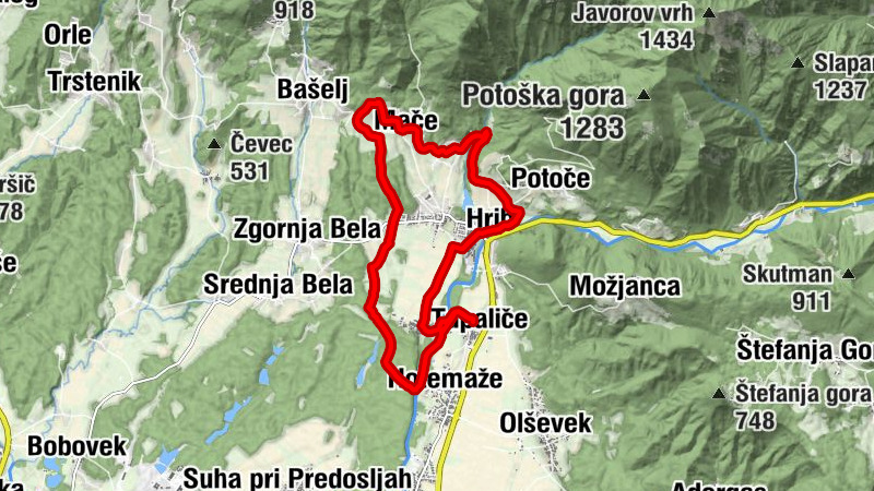 Preddvor riding tour