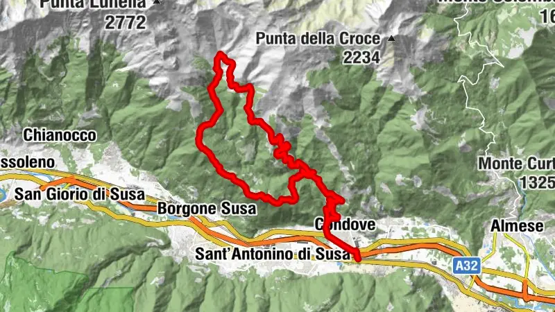 CONDOVE- Sacrario Vaccarezza und Alpe Ghiet
