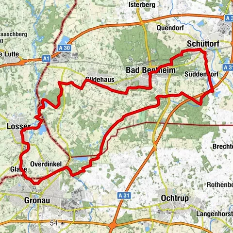 Gravelbike-Tour: Grenzland-Route