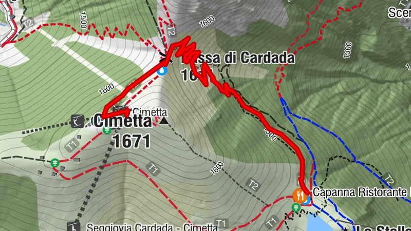 Bassa di Cardada Trail