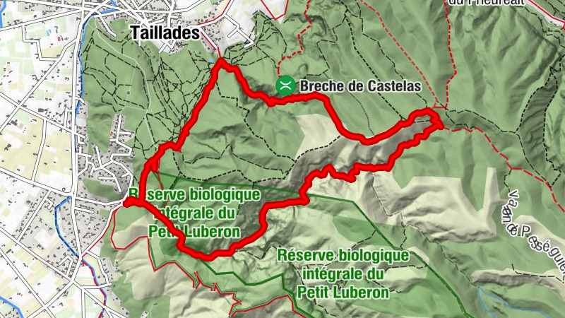 Rundwanderung durch den Gorges de Badarel mit Hund
