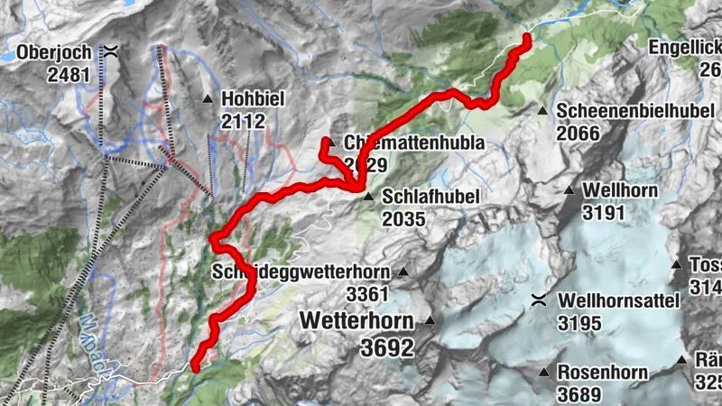 Schneeschuh Trail Via Alpina