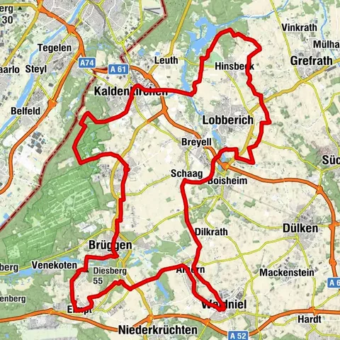 Routentipp 54 - 2.  Raderlebnistag Niederrhein  2025